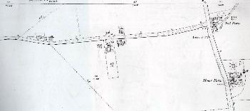 The eastern part of Upper Caldecote in 1901